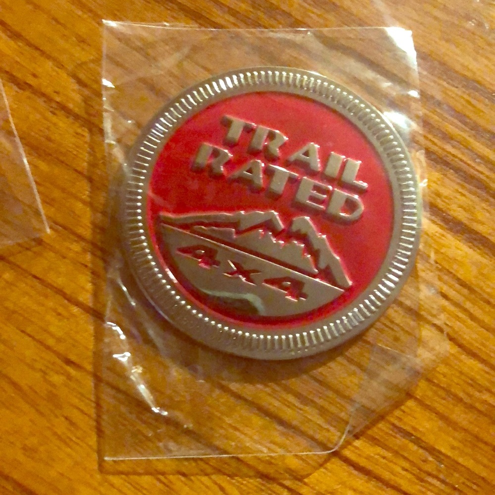 Jeep trail rated badges